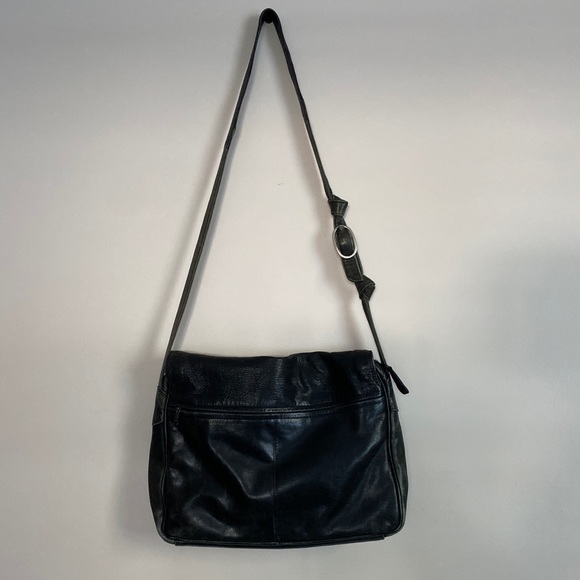 Leather messenger bag. - Picture 4 of 5
